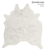 Grey Brindle X-Large Brazilian Cowhide Rug 6'8"H x 6'1"W #83935 by Hudson Hides