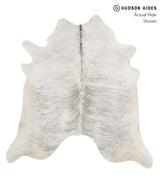 Grey Brindle X-Large Brazilian Cowhide Rug 6'8"H x 6'6"W #83947 by Hudson Hides
