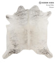 Grey Brindle X-Large Brazilian Cowhide Rug 6'10"H x 6'5"W #83953 by Hudson Hides