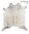 Grey Brindle X-Large Brazilian Cowhide Rug 6'10