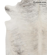 Grey Brindle X-Large Brazilian Cowhide Rug 6'10"H x 6'5"W #83953 by Hudson Hides