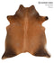 Warm Caramel Large Brazilian Cowhide Rug 6'4
