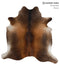 Warm Caramel X-Large Brazilian Cowhide Rug 6'8