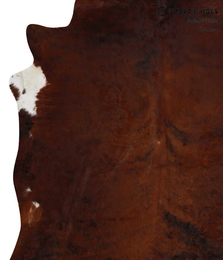 Medium Brindle XX-Large Brazilian Cowhide Rug 7'7"H x 7'1"W #83976 by Hudson Hides