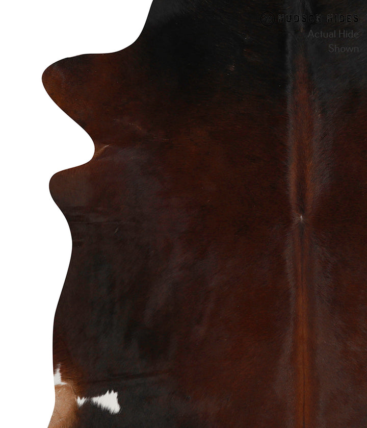 Chocolate Large Brazilian Cowhide Rug 6'4"H x 6'2"W #83987 by Hudson Hides