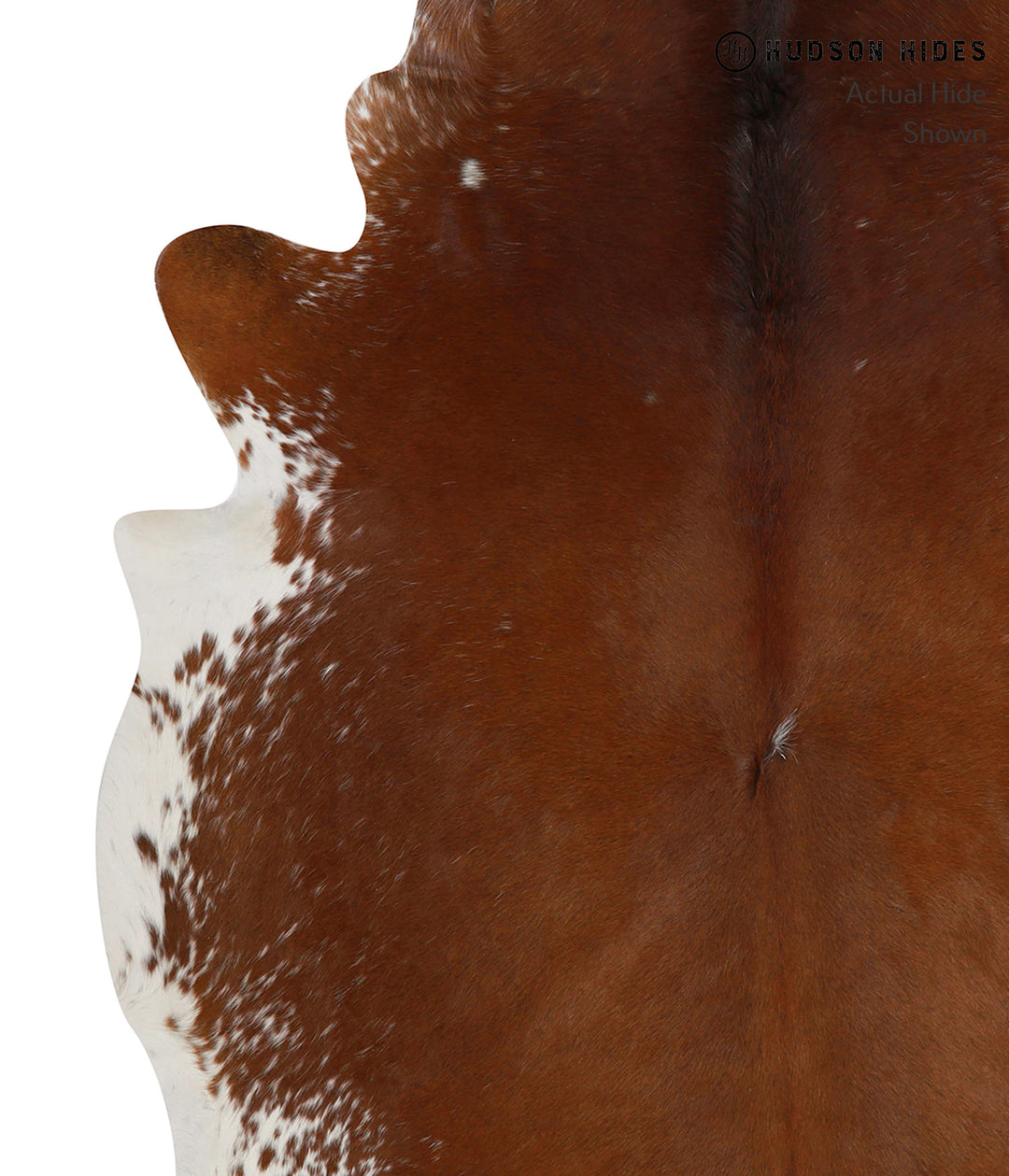 Salt and Pepper Brown X-Large Brazilian Cowhide Rug 7'3"H x 6'5"W #840