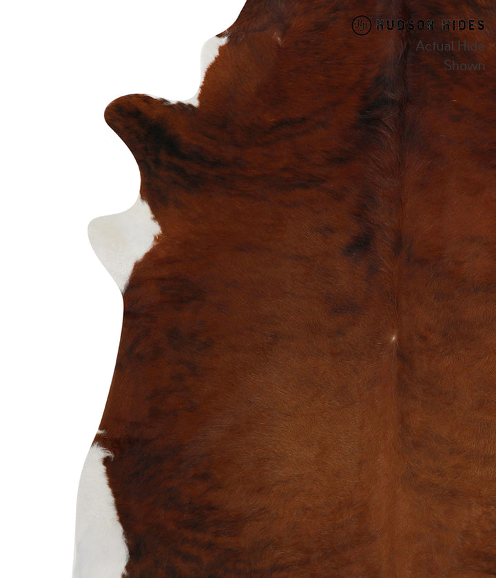 Medium Brindle XX-Large Brazilian Cowhide Rug 7'5"H x 6'11"W #84260 by Hudson Hides