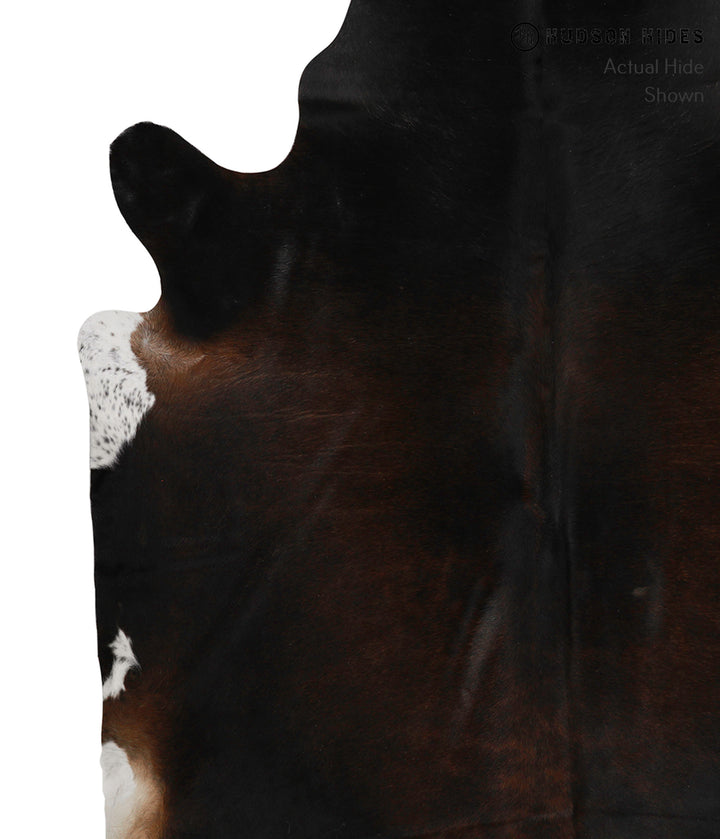 Chocolate X-Large Brazilian Cowhide Rug 7'6"H x 6'5"W #84281 by Hudson Hides