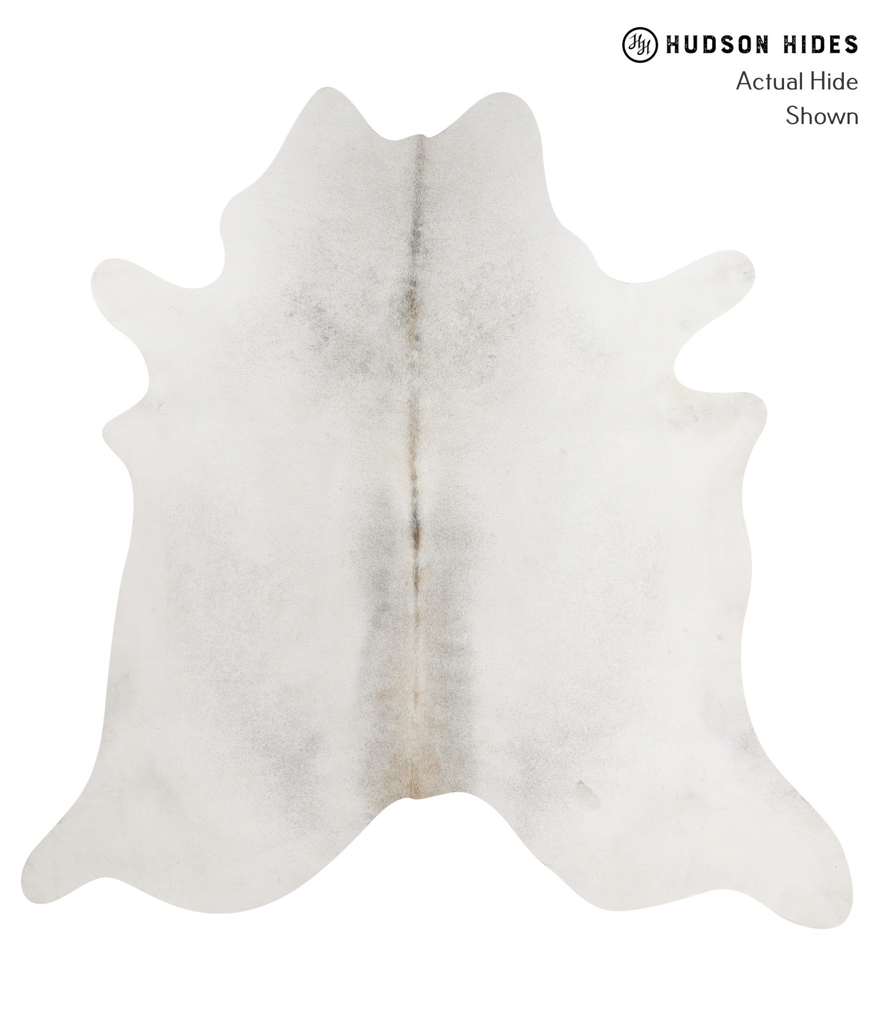 Light Grey Cowhide Rug #84402