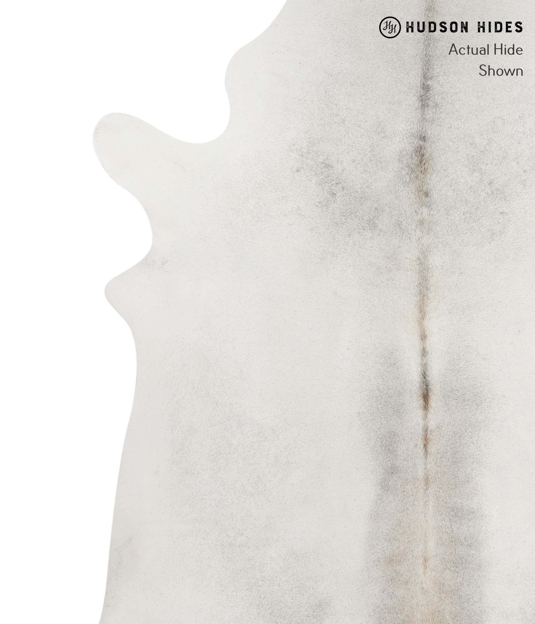 Light Grey Cowhide Rug #84402