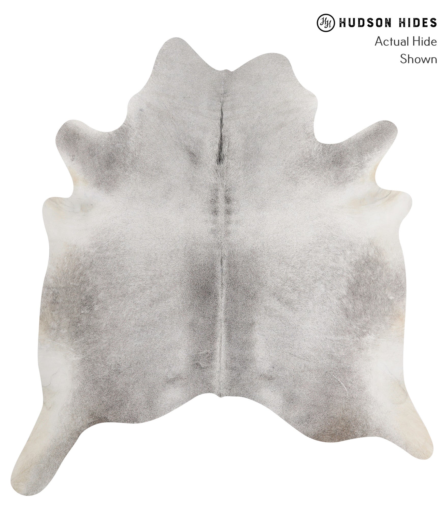 Medium Grey Cowhide Rug #84405