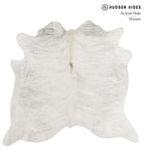 Grey Brindle Large Brazilian Cowhide Rug 6'0"H x 6'5"W #84418 by Hudson Hides