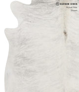 Grey Brindle Large Brazilian Cowhide Rug 6'0"H x 6'5"W #84418 by Hudson Hides