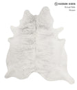 Grey Brindle XX-Large Brazilian Cowhide Rug 7'9"H x 7'4"W #84608 by Hudson Hides