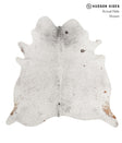 Salt and Pepper Brown X-Large Brazilian Cowhide Rug 6'7"H x 6'7"W #84686 by Hudson Hides