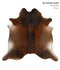 Chocolate X-Large Brazilian Cowhide Rug 6'6