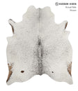 Salt and Pepper Brown Large Brazilian Cowhide Rug 6'10"H x 5'9"W #84847 by Hudson Hides