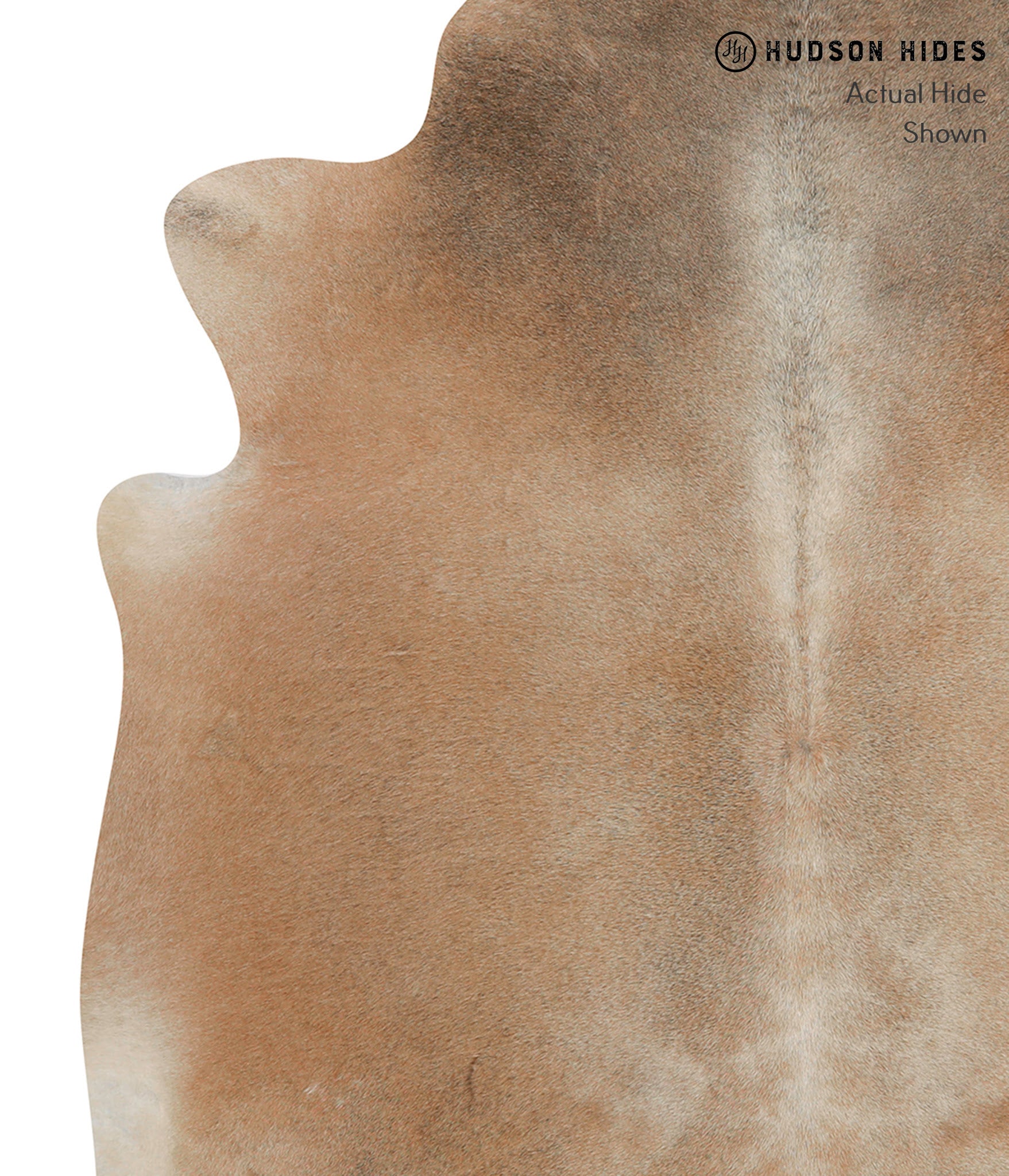 Grey with Beige Cowhide Rug #84982