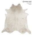 Grey Brindle XX-Large Brazilian Cowhide Rug 7'9"H x 7'7"W #84999 by Hudson Hides