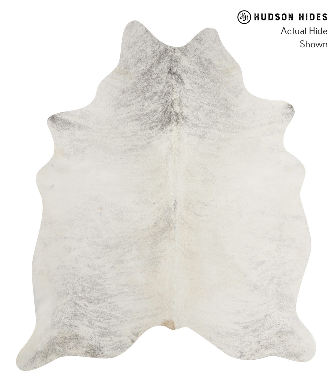 Grey Brindle X-Large Brazilian Cowhide Rug 6'11"H x 5'10"W #85046 by H