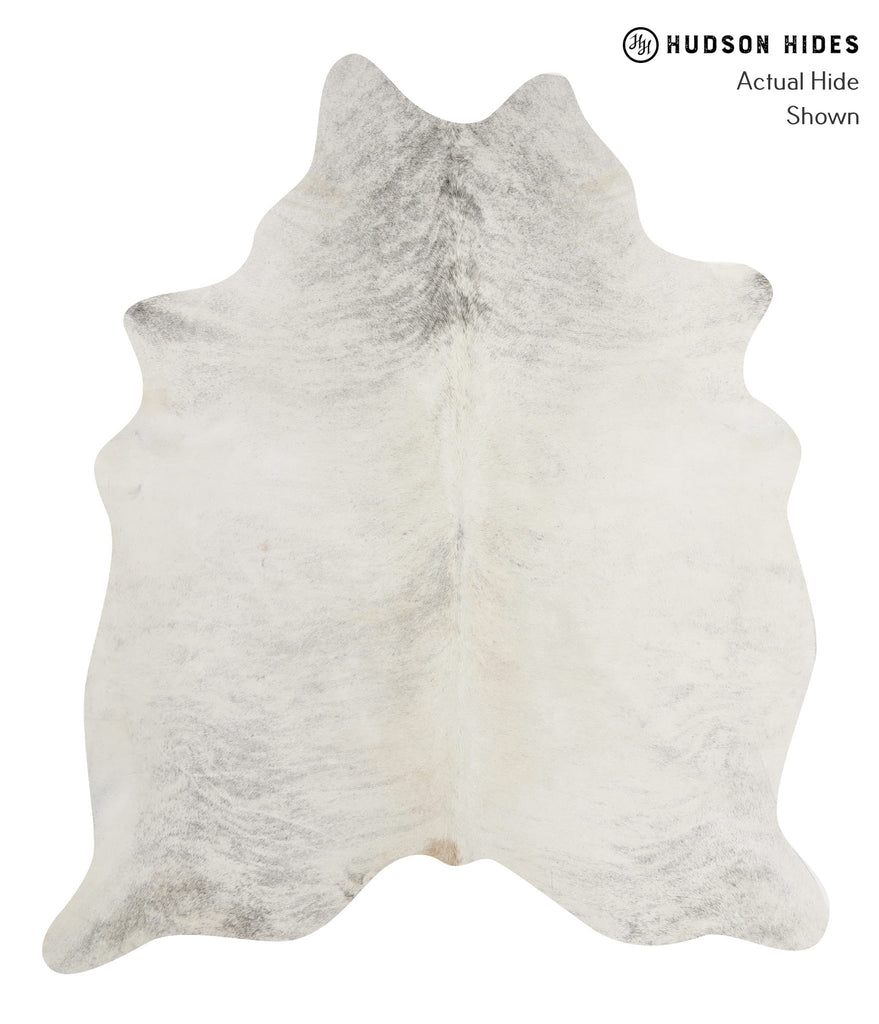 Grey Brindle X-Large Brazilian Cowhide Rug 6'11"H x 5'10"W #85046 by Hudson Hides
