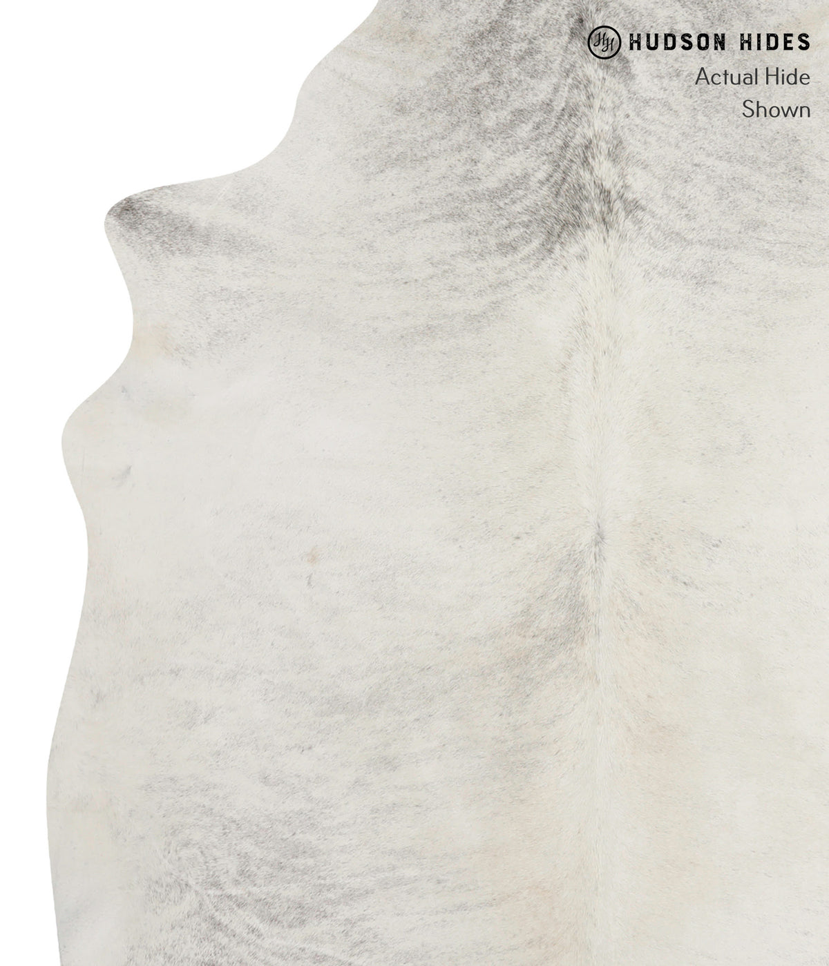 Grey Brindle X-Large Brazilian Cowhide Rug 6'11"H x 5'10"W #85046 by Hudson Hides