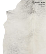 Grey Brindle X-Large Brazilian Cowhide Rug 6'11"H x 5'10"W #85046 by Hudson Hides