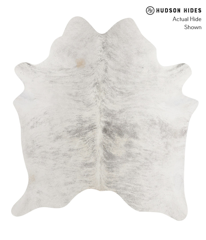 Grey Brindle X-Large Brazilian Cowhide Rug 6'7"H x 6'7"W #85097 by Hudson Hides
