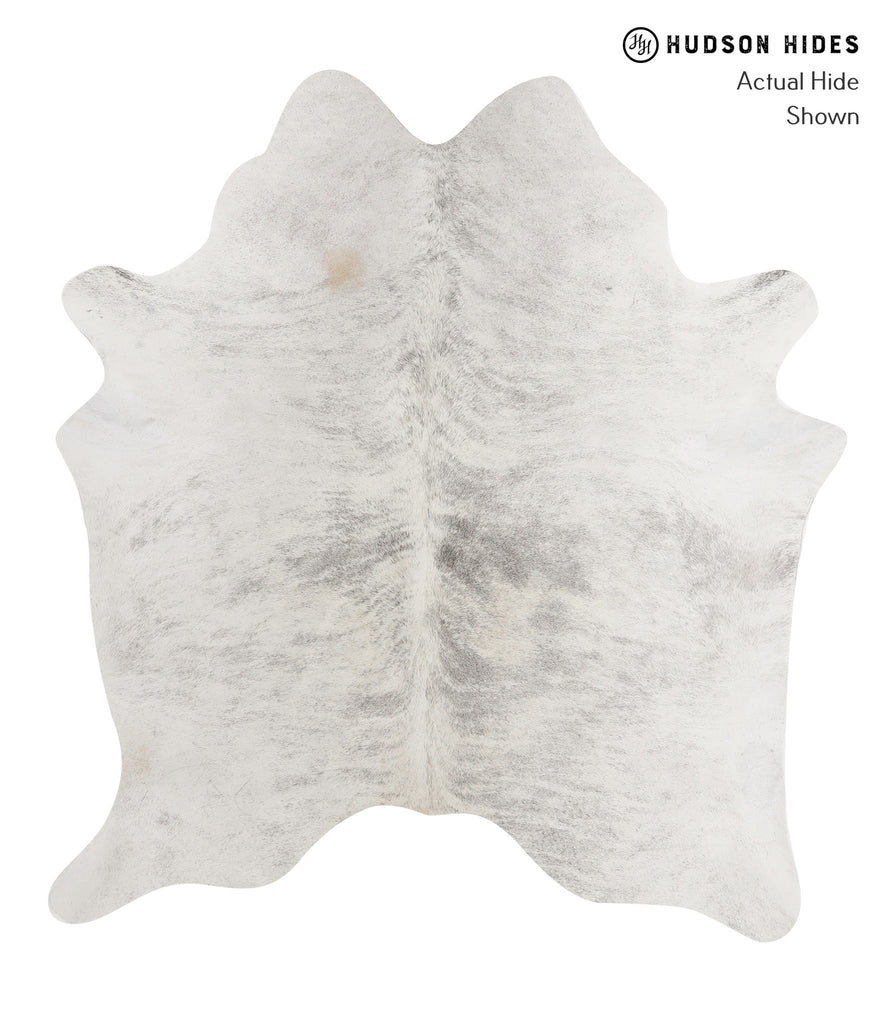 Grey Brindle X-Large Brazilian Cowhide Rug 6'7"H x 6'7"W #85097 by Hudson Hides