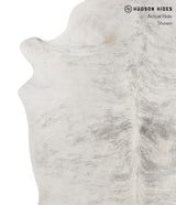Grey Brindle X-Large Brazilian Cowhide Rug 6'7"H x 6'7"W #85097 by Hudson Hides