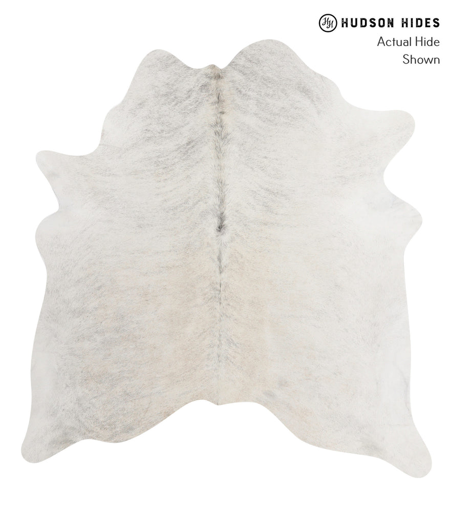 Grey Brindle X-Large Brazilian Cowhide Rug 6'5"H x 6'7"W #85098 by Hudson Hides