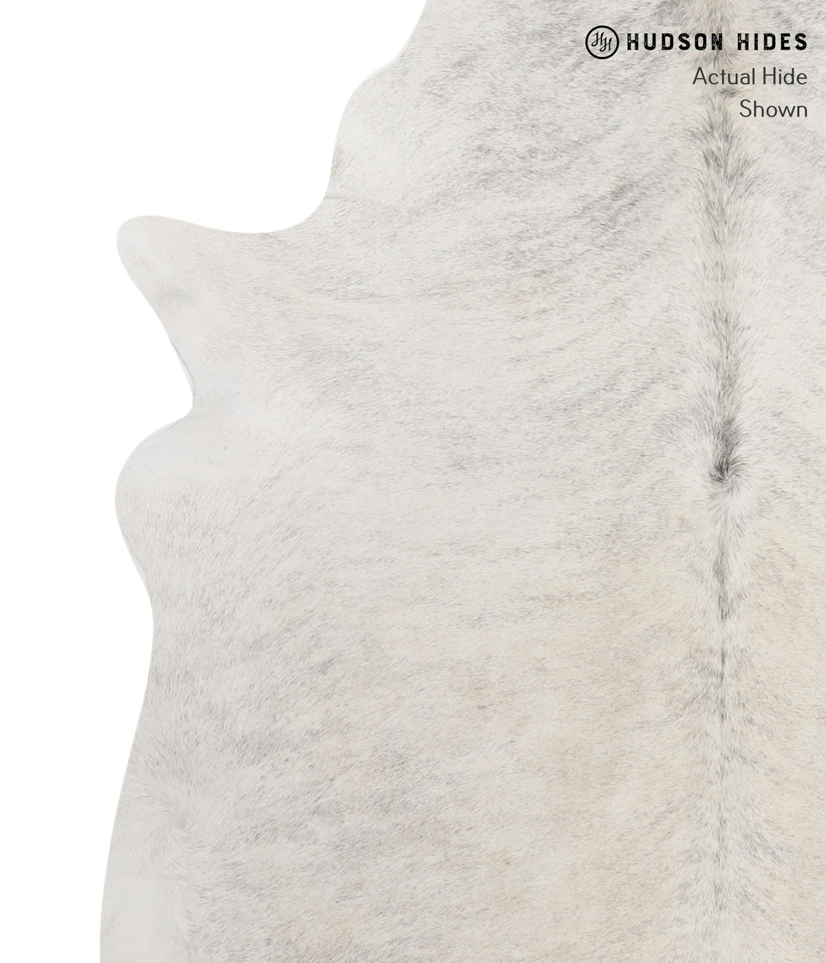 Grey Brindle X-Large Brazilian Cowhide Rug 6'5"H x 6'7"W #85098 by Hudson Hides