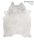Grey Brindle X-Large Brazilian Cowhide Rug 7'6"H x 6'1"W #85131 by Hudson Hides