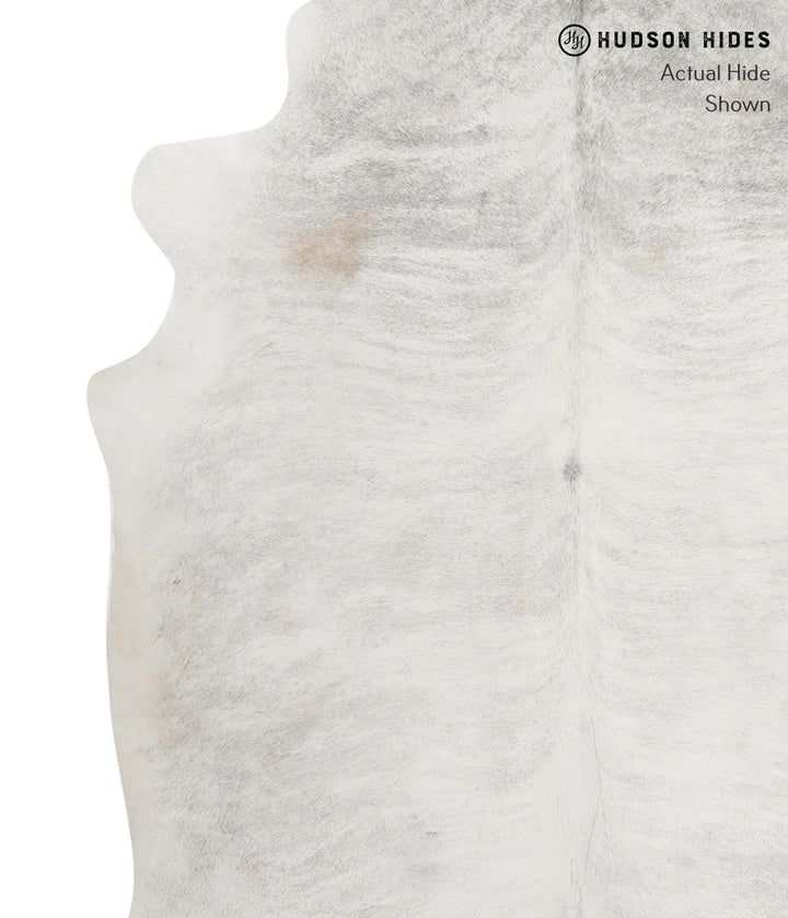 Grey Brindle X-Large Brazilian Cowhide Rug 7'6"H x 6'1"W #85131 by Hudson Hides