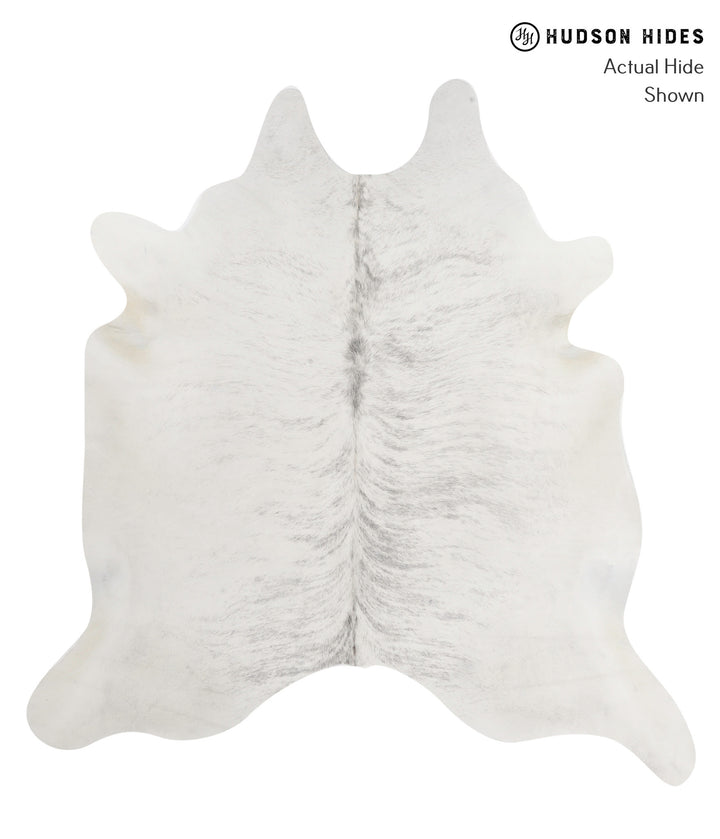Grey Brindle XX-Large Brazilian Cowhide Rug 7'3"H x 6'10"W #85142 by Hudson Hides