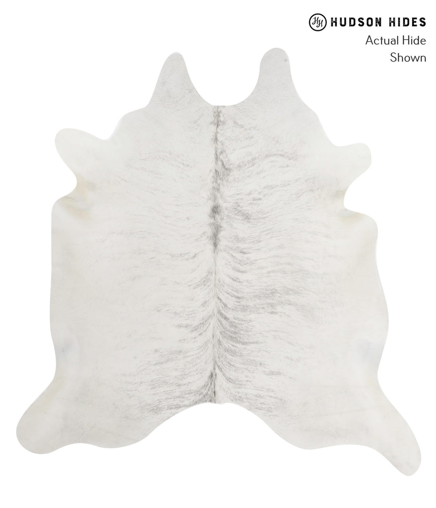 Grey Brindle XX-Large Brazilian Cowhide Rug 7'3"H x 6'10"W #85142 by Hudson Hides