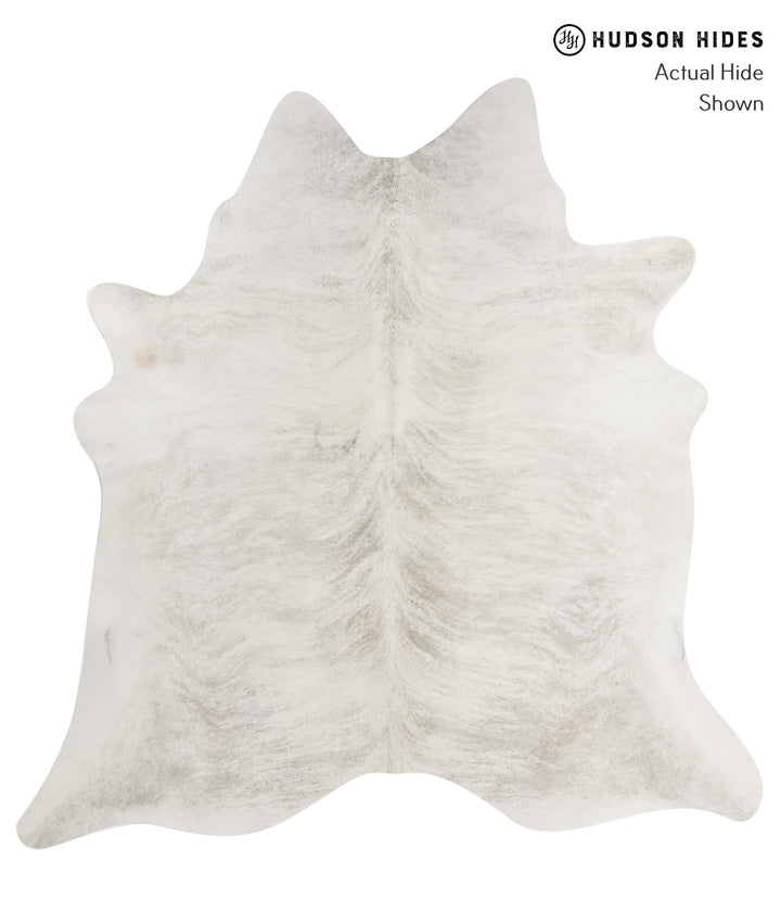 Grey Brindle X-Large Brazilian Cowhide Rug 7'0"H x 7'0"W #85146 by Hudson Hides