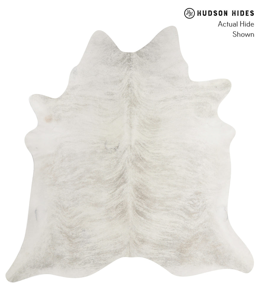 Grey Brindle X-Large Brazilian Cowhide Rug 7'0"H x 7'0"W #85146 by Hudson Hides