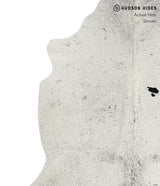 Salt and Pepper Black X-Large Brazilian Cowhide Rug 6'4"H x 6'4"W #85241 by Hudson Hides