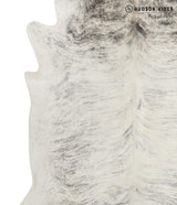 Grey Brindle XX-Large Brazilian Cowhide Rug 7'4"H x 7'0"W #85358 by Hudson Hides