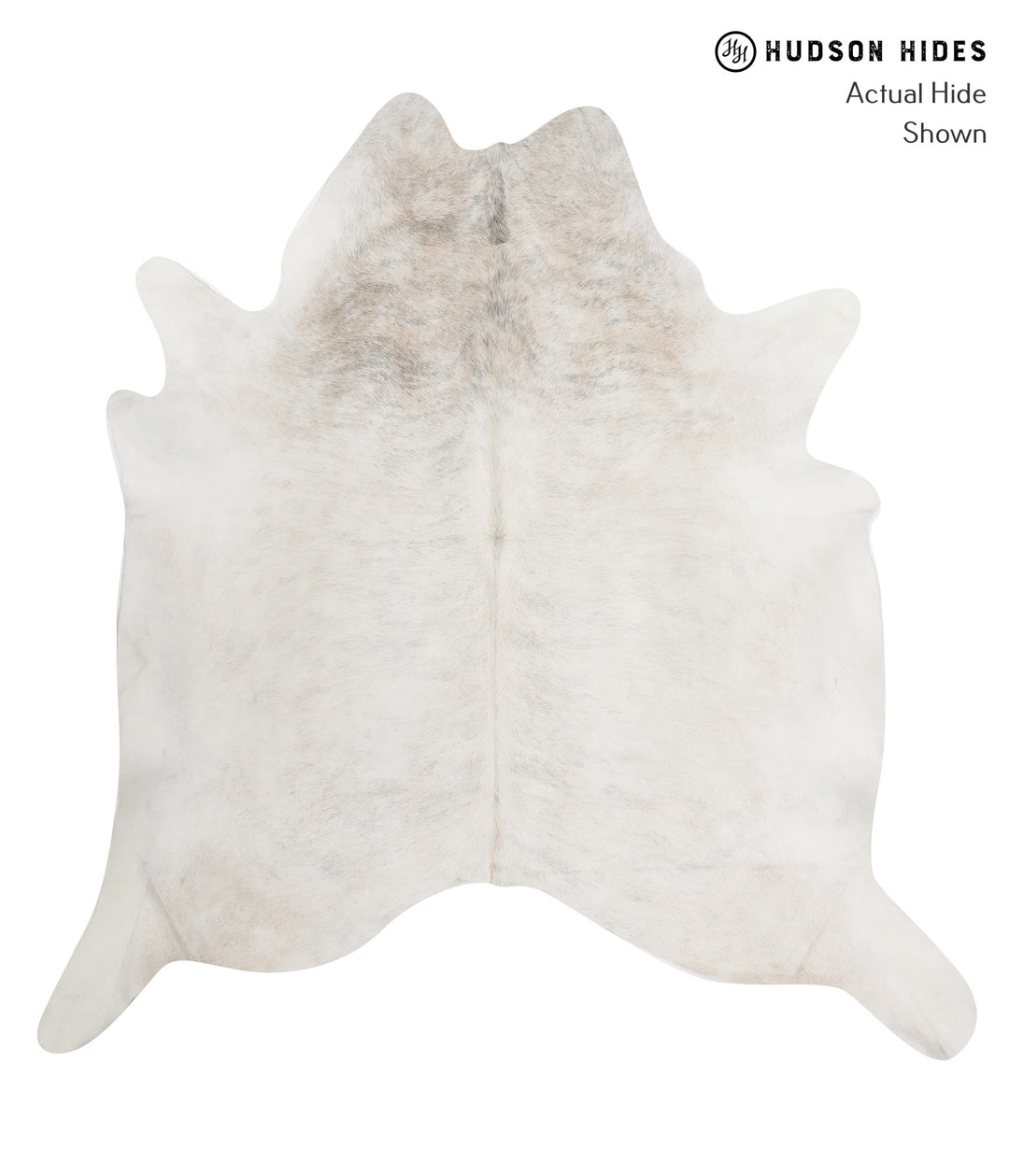 Grey Brindle XX-Large Brazilian Cowhide Rug 7'11"H x 7'8"W #85365 by H