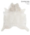 Grey Brindle XX-Large Brazilian Cowhide Rug 7'11