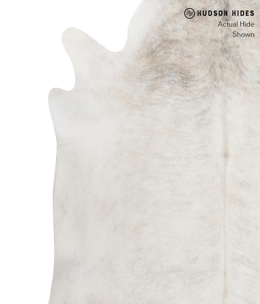 Grey Brindle XX-Large Brazilian Cowhide Rug 7'11"H x 7'8"W #85365 by H