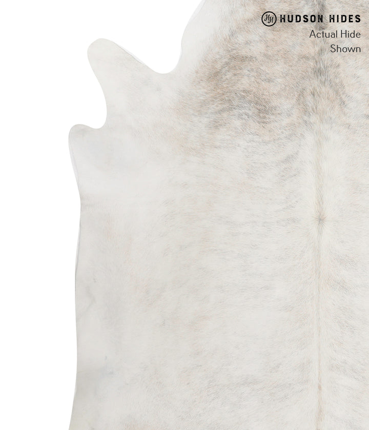 Grey Brindle XX-Large Brazilian Cowhide Rug 7'11"H x 7'8"W #85365 by Hudson Hides