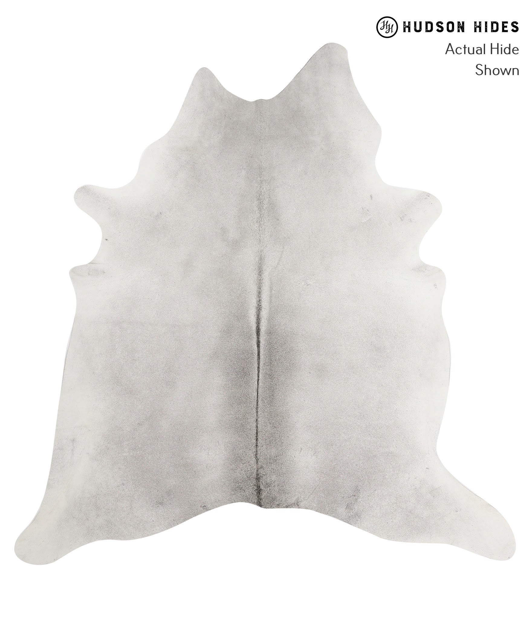 Medium Grey Cowhide Rug #85409