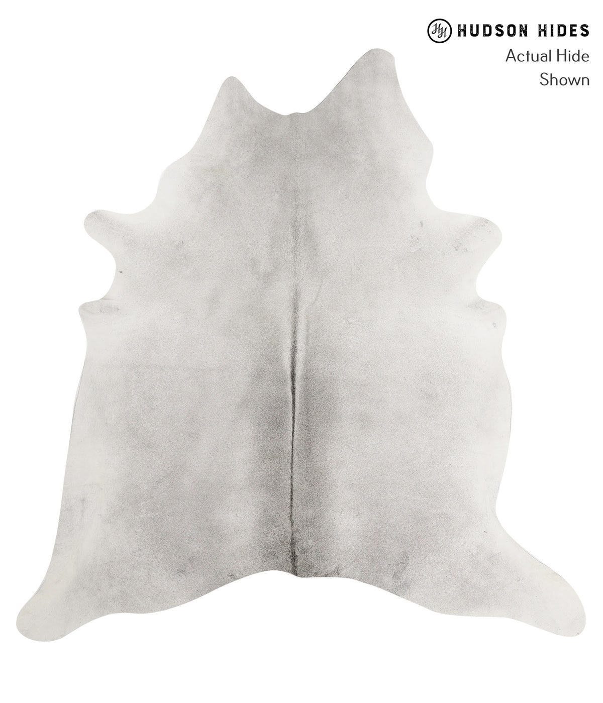 Medium Grey Cowhide Rug #85409