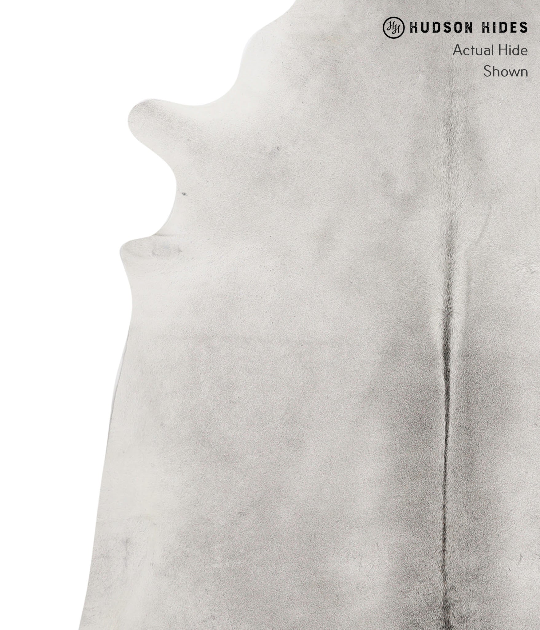 Medium Grey Cowhide Rug #85409