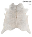 Grey Brindle XX-Large Brazilian Cowhide Rug 7'3"H x 7'2"W #85502 by Hudson Hides