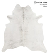 Grey Brindle X-Large Brazilian Cowhide Rug 7'2"H x 6'9"W #85530 by Hudson Hides