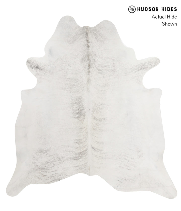 Grey Brindle X-Large Brazilian Cowhide Rug 7'2"H x 6'9"W #85530 by Hudson Hides